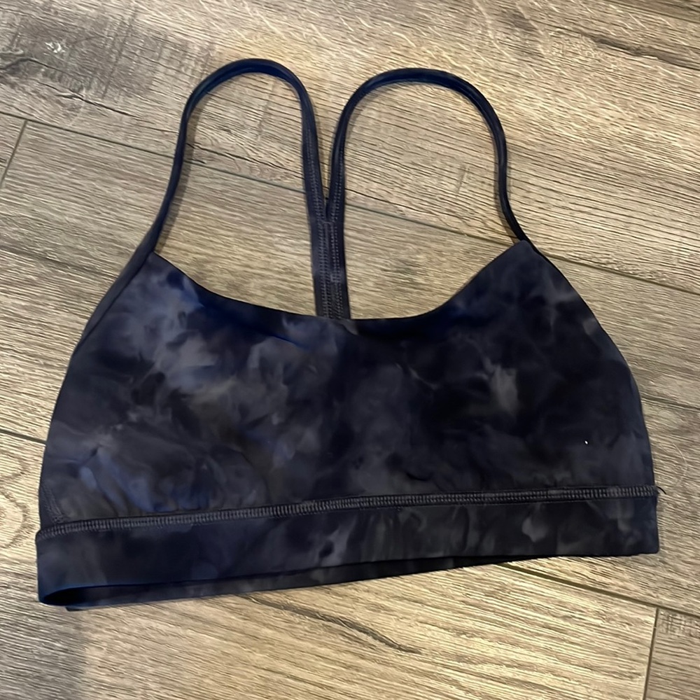 Lululemon Flow Y Bra Diamond Dye Pitch 6